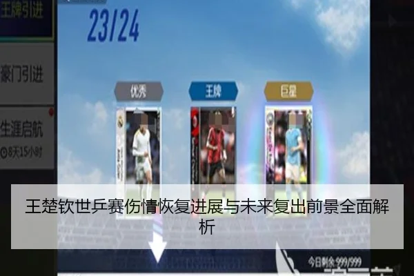 王楚钦世乒赛伤情恢复进展与未来复出前景全面解析